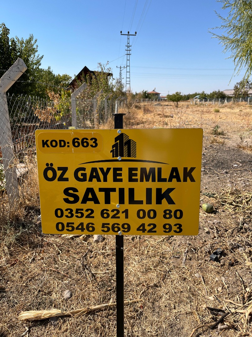 KAYSERİ DEVELİ GÜNEYAŞAĞI MAHALLESİ SUÇIKAN MEVKİİNDE SATILIK HOBİ BAHÇESİ YERİ